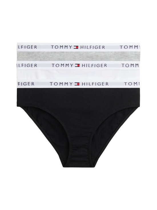 Tommy Hilfiger - Aluspüksid Cotton Bikini, 3-pakk - 0UA GRY HTR/WHITE/BLACK | Stockmann - photo 1