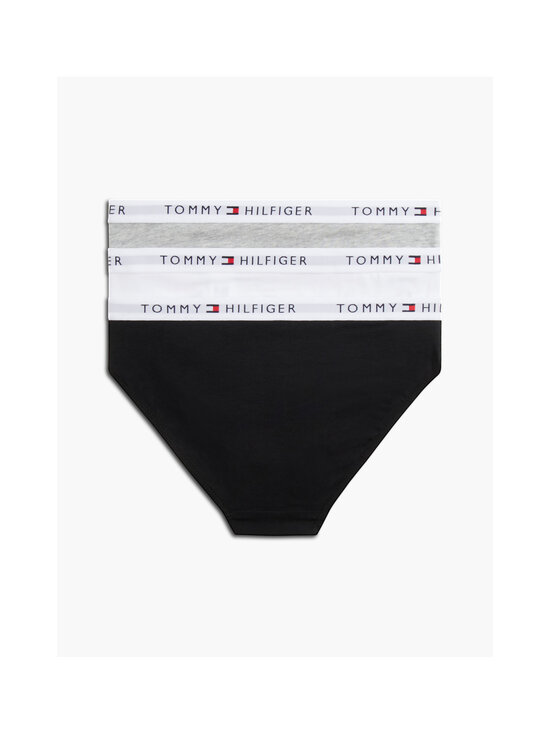 Tommy Hilfiger - Aluspüksid Cotton Bikini, 3-pakk - 0UA GRY HTR/WHITE/BLACK | Stockmann - photo 2