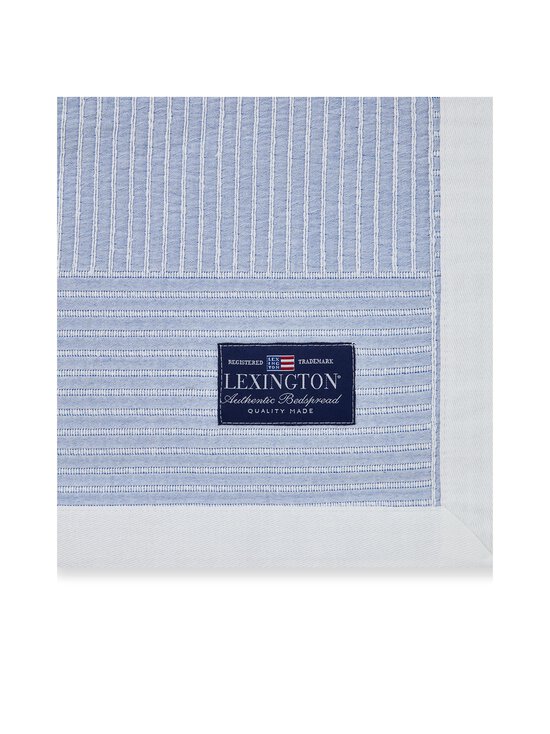 Lexington - Stripe Checked Jacquard -päiväpeite - 5600 BLUE/WHITE | Stockmann - photo 3