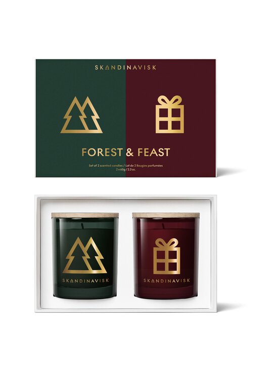 Skandinavisk - Forest & Feast Giftset -tuoksukynttiläpakkaus 2 x 65 g - MULTICOLOR | Stockmann - photo 1