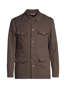 Canali - Unlined-pellavableiseri - BROWN | Stockmann