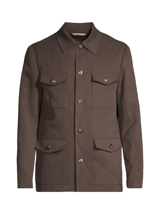 Canali - Unlined-pellavableiseri - BROWN | Stockmann - photo 1