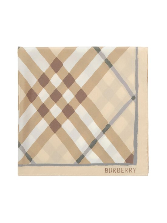 Burberry - Argyle Check -silkkihuivi - C5732 SESAME BEIGE | Stockmann - photo 2