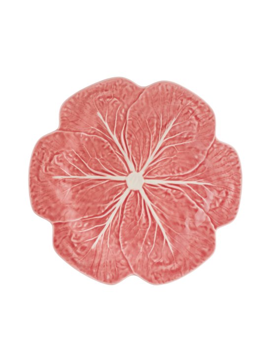 Bordallo Pinheiro - Cabbage-lautanen 26.5 cm - PINK, WHITE | Stockmann - photo 1