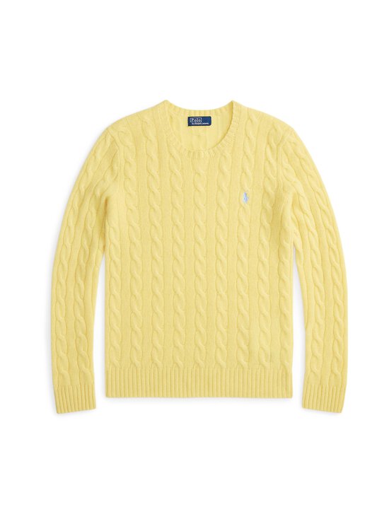 Polo Ralph Lauren - Palmikkoes kampsun Julianna - FALL YELLOW | Stockmann - photo 1