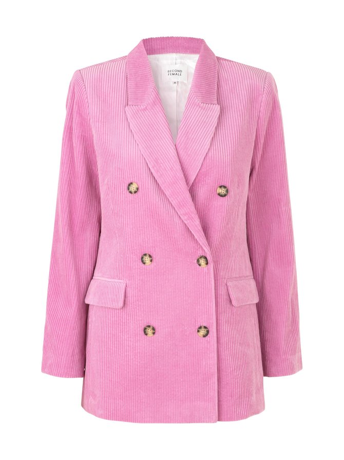 SECOND FEMALE – Donella Classic Blazer -vakosamettibleiseri