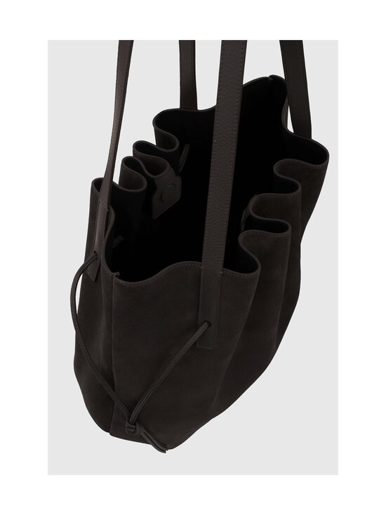 YUZEFI - Tote Suede Scallop -nahkalaukku - GANACHE | Stockmann - photo 3