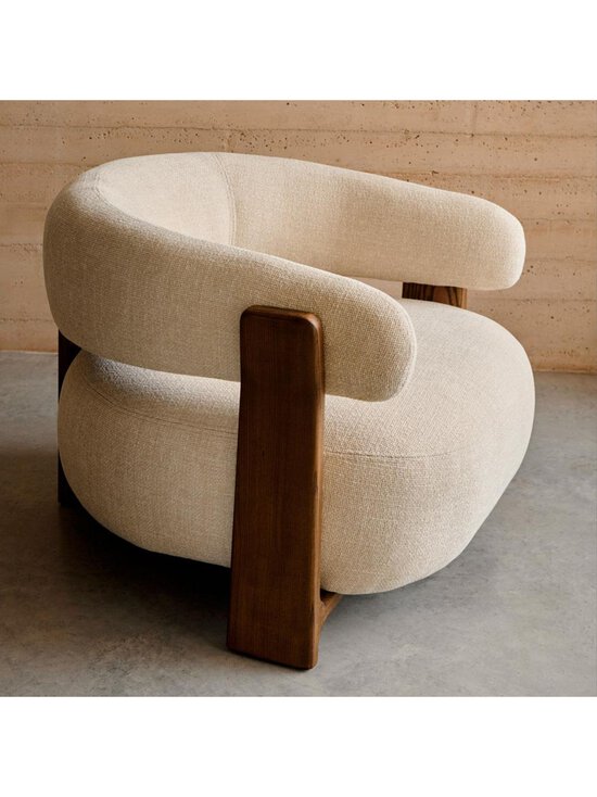 Kave Home - Granite-nojatuoli - BEIGE | Stockmann - photo 5