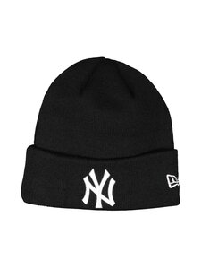 New Era - MLB Essential Cuff Knit New York Yankees -pipo - BLKWHI | Stockmann