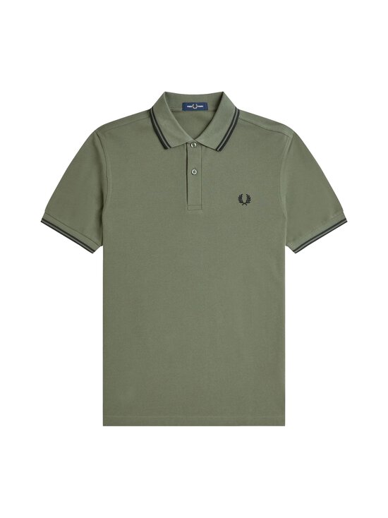 Fred Perry - Twin Tipped Slim -pikeepaita - Z50 LRLWRTHGREEN/BLK - photo 1 Fred Perry - Twin Tipped Slim -pikeepaita - Z50 LRLWRTHGREEN/BLK | Stockmann - photo 1
