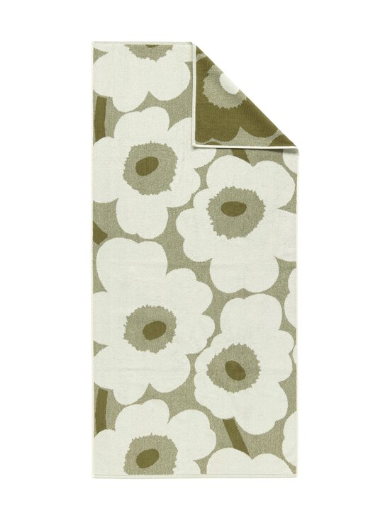 Marimekko - Unikko-pyyhe - 618 GREEN UMBER, CREAM | Stockmann - photo 2