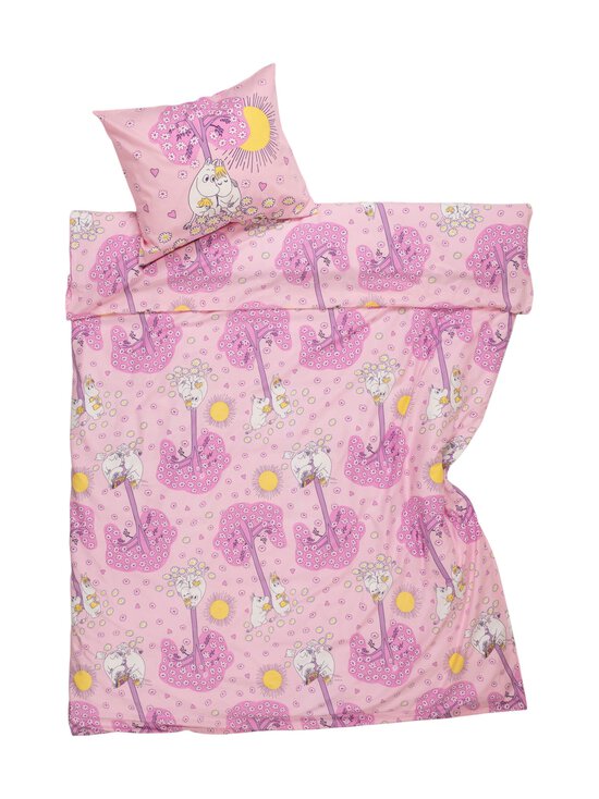 Moomin Arabia - Muumi Sydänkäpyset gultasveļas komplekts 150 x 210 cm + 50 x 60 cm - MULTICOLOR | Stockmann - photo 1