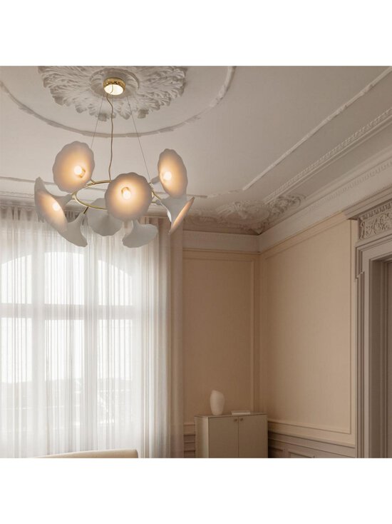 Nuura - Petalii 1 -riippuvalaisin valkoinen / messinki ⌀ 100 cm - WHITE | Stockmann - photo 5