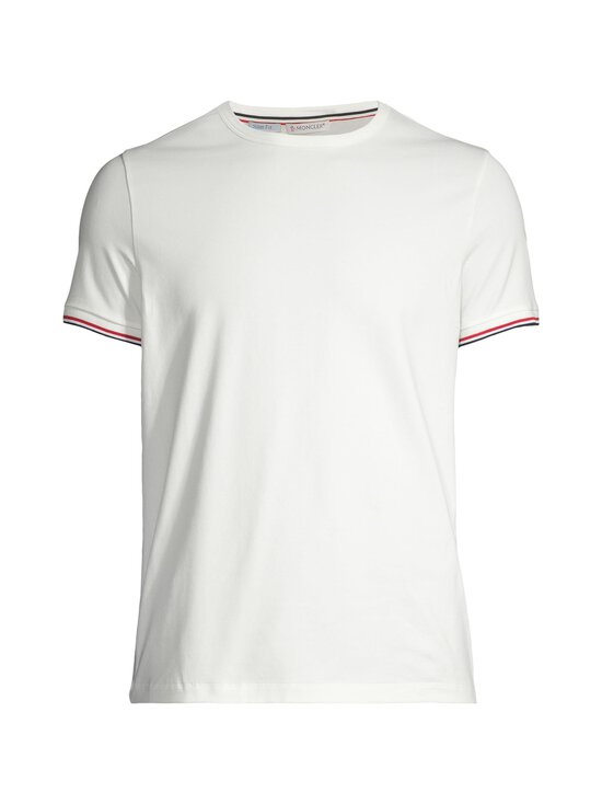 Moncler - Slim fit t-paita - 004 IVORY | Stockmann - photo 1