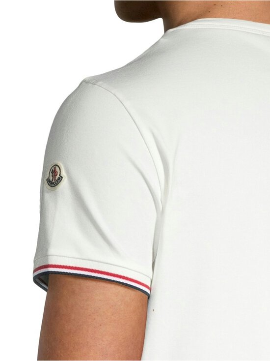 Moncler - Slim fit t-paita - 004 IVORY | Stockmann - photo 5