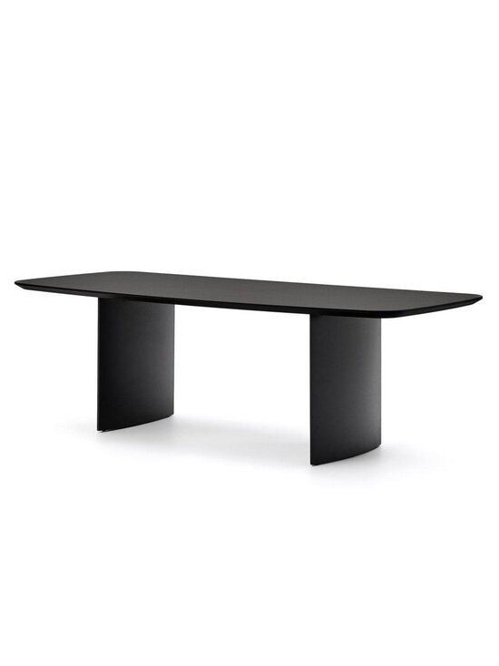 Kave Home - Litto-ruokapöytä musta 100 x 240 cm - BLACK | Stockmann - photo 1