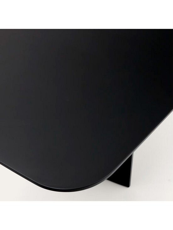 Kave Home - Litto-ruokapöytä musta 100 x 240 cm - BLACK | Stockmann - photo 3