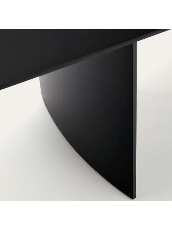 Kave Home - Litto-ruokapöytä musta 100 x 240 cm - BLACK | Stockmann - photo 4