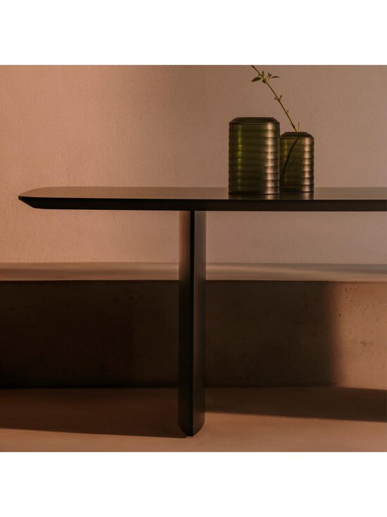 Kave Home - Litto-ruokapöytä musta 100 x 240 cm - BLACK | Stockmann - photo 6