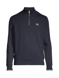 Fred Perry - Half Zip -collegepaita - 608 NAVY Fred Perry - Half Zip -collegepaita - 608 NAVY | Stockmann