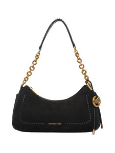 Michael Michael Kors - Chain Pouchette Medium -nahkalaukku - 001 BLACK | Stockmann