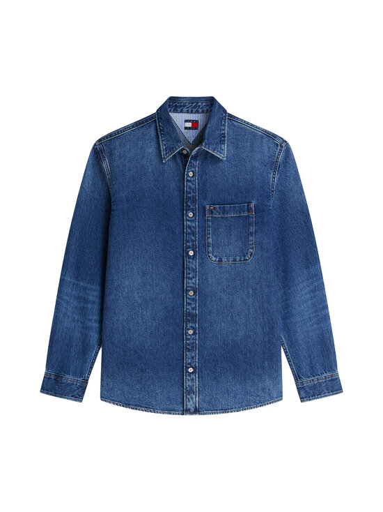 Tommy Jeans - Regular Denim džinsa krekls - 1A5 DENIM MEDIUM | Stockmann - photo 1