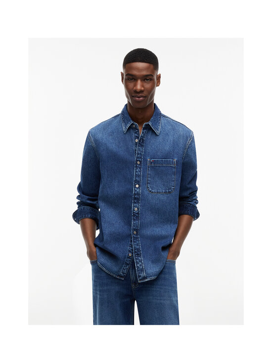 Tommy Jeans - Regular Denim džinsa krekls - 1A5 DENIM MEDIUM | Stockmann - photo 2