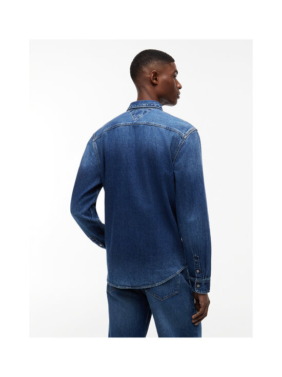 Tommy Jeans - Regular Denim džinsa krekls - 1A5 DENIM MEDIUM | Stockmann - photo 3