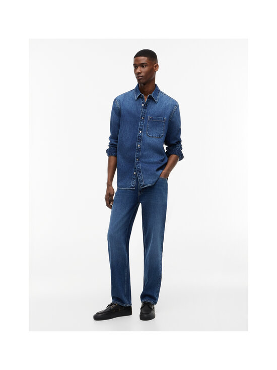 Tommy Jeans - Regular Denim džinsa krekls - 1A5 DENIM MEDIUM | Stockmann - photo 4