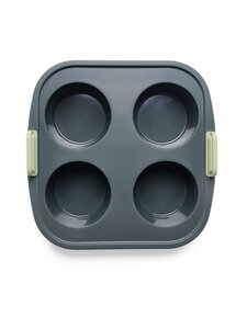 Lékué - Air fryer Muffins -muffinssivuoka, 4 kpl - GREY | Stockmann