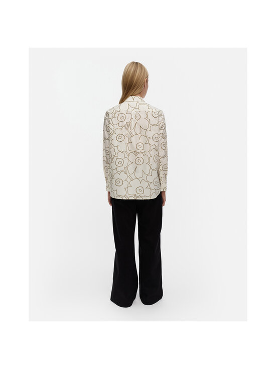 Marimekko - Tilla Piirto Unikko kreklbūze - 610 OFF WHITE, OLIVE GREEN | Stockmann - photo 3