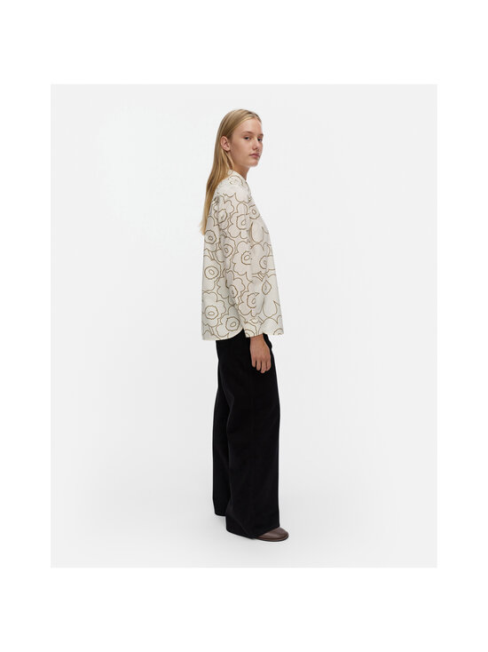 Marimekko - Tilla Piirto Unikko kreklbūze - 610 OFF WHITE, OLIVE GREEN | Stockmann - photo 4