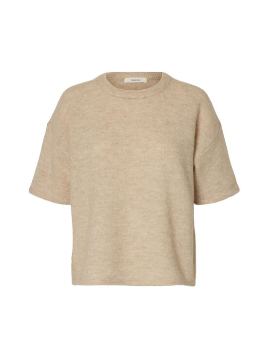 Selected - SlfLulu 2/4 O-neck džemperis - BIRCH DETAIL:MELANGE | Stockmann - photo 1