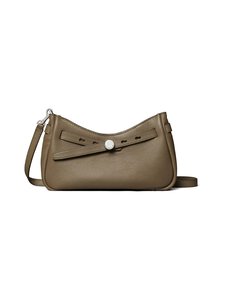 Tory Burch - Romy Zip Top Crossbody plecu soma - 250 WILD MUSHROOM | Stockmann