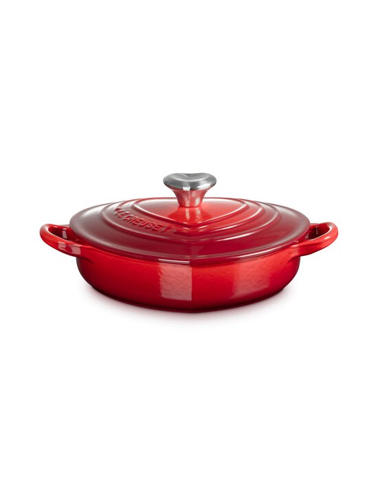 Le Creuset - Ahjuvorm Cast Iron Heart Shallow Casserole 1 l, 20 cm - CERISE | Stockmann - photo 2
