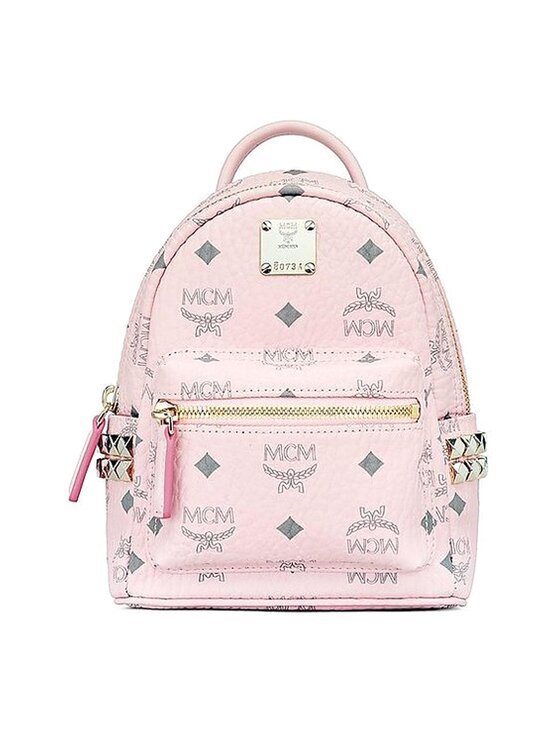 Stark Bebe Boo Side Studs Backpack in Visetos -reppu