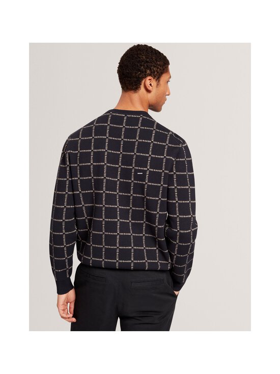 Ted Baker London - Särk Hysand Branded Check Crew Neck - NAVY - photo 4 Ted Baker London - Särk Hysand Branded Check Crew Neck - NAVY | Stockmann - photo 4