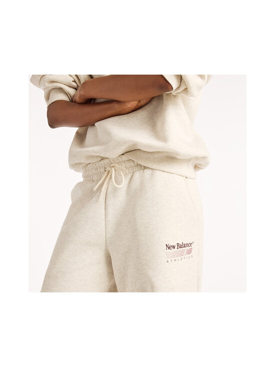 New Balance - Trackside flīsa bikses - LIT LINEN HEATHER | Stockmann - photo 3