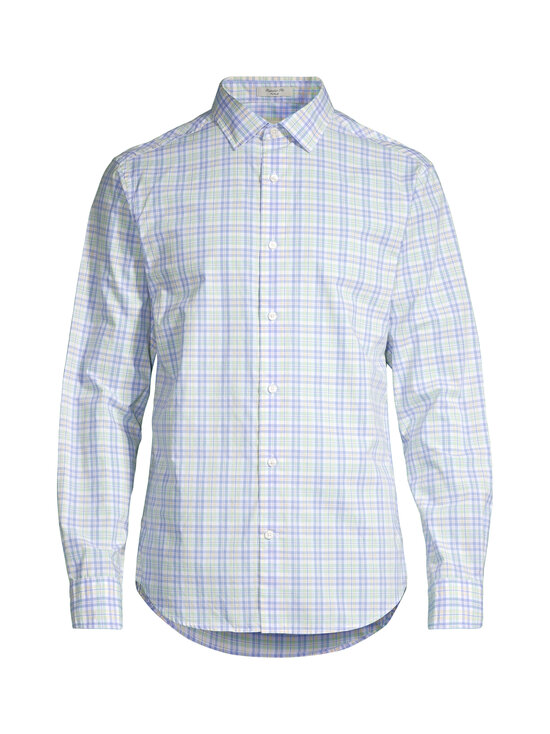 GANT - Regular Multi Check poplīna krekls ar apkakli - 411 LAVENDER BLUE | Stockmann - photo 1
