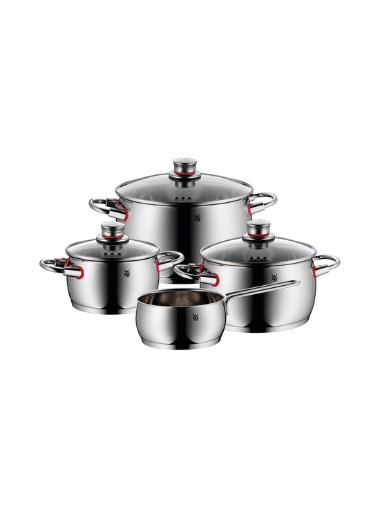 WMF - Quality One -kattilasetti 4-pack - CROMARGAN 18/10 STAINLESS STEEL | Stockmann - photo 1