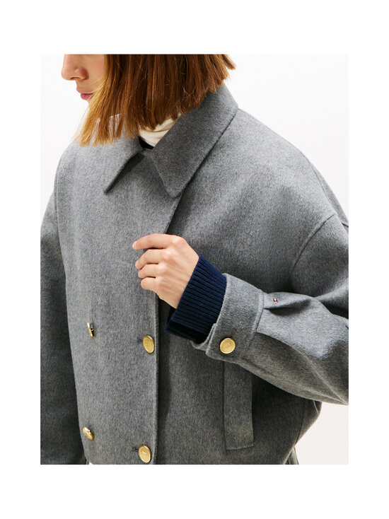 Tommy Hilfiger - Villakangast mantel Gold Button - P61 MED HEATHER GREY | Stockmann - photo 5