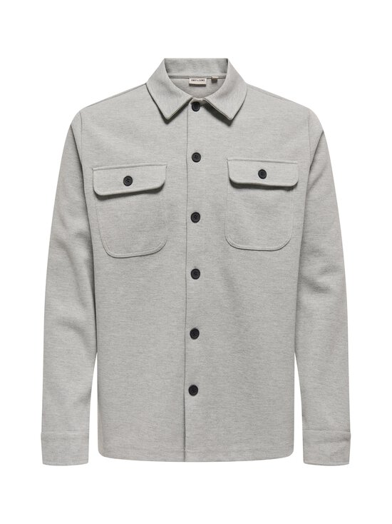 Only & Sons - OnsNewKodyl Overshirt -päällyspaita - LIGHT GREY MELANGE - photo 1 Only & Sons - OnsNewKodyl Overshirt -päällyspaita - LIGHT GREY MELANGE | Stockmann - photo 1