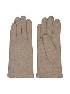 A+more - Helvig cimdi, skārienekrāns - LIGHT SAND MELANGE | Stockmann