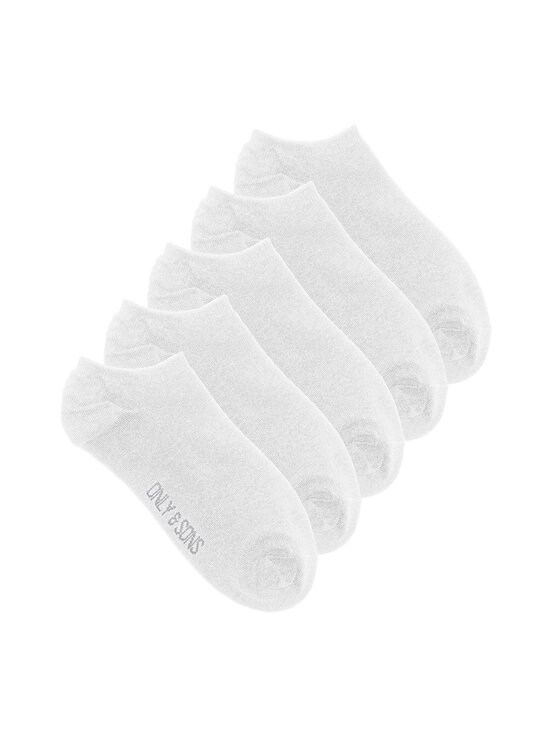 Only & Sons - Sokid OnsFinch Sneaker, 5 paari - WHITE | Stockmann - photo 1
