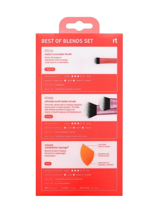 Real Techniques - Best Of Blends 3 Piece Set -meikkausvälinesetti 3 kpl - NOCOL | Stockmann - photo 3