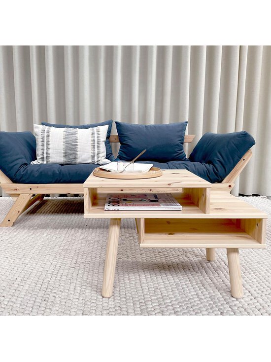 Karup - Bebop-futonsohva navy / mänty L 180 cm - BLUE | Stockmann - photo 5