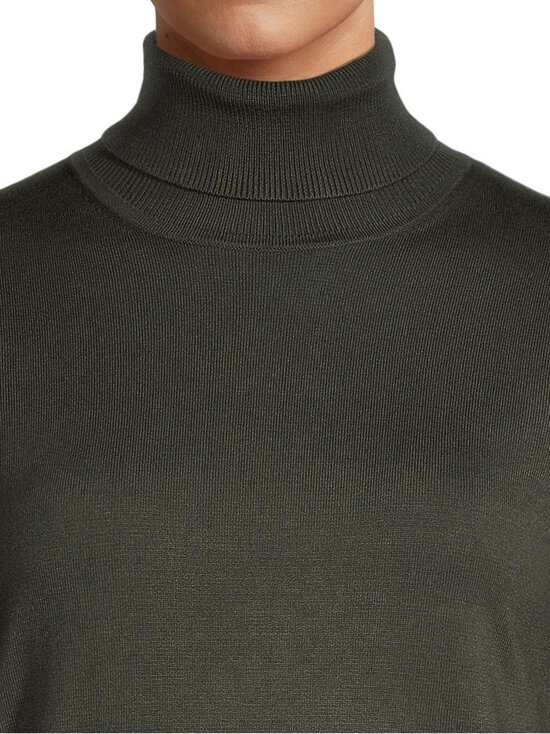NOOM - Riia Rollneck -neulepusero - KHAKI GREEN - photo 4 NOOM - Riia Rollneck -neulepusero - KHAKI GREEN | Stockmann - photo 4
