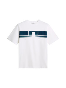 J.Lindeberg - T-särk Parcie Logo - 0000 WHITE | Stockmann
