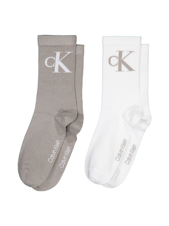 Calvin Klein - Monogram-sukat 2-pack - 016 BEIGE | Stockmann - photo 2