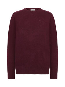 Knowledge Cotton Apparel - Lambswool Crew Neck -neulepaita - 1281 FIG | Stockmann